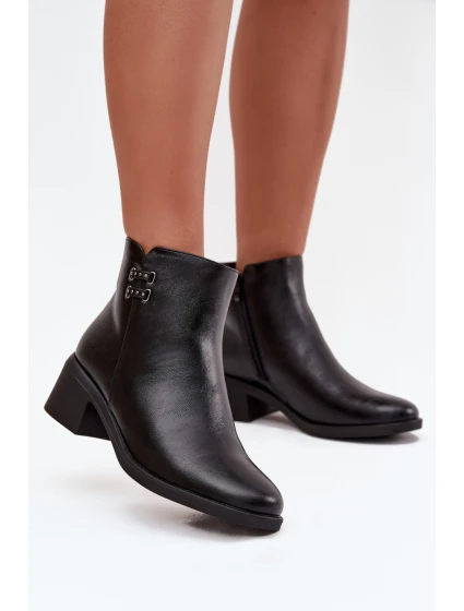 Topánky na podpätku model 222522 Step in style