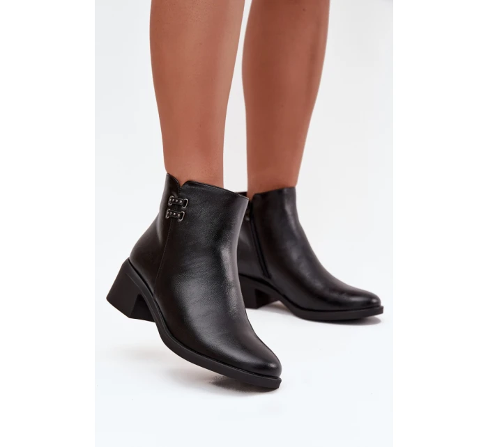 Topánky na podpätku model 222522 Step in style