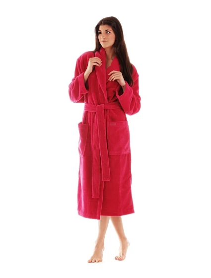 Dámsky župan Tampa 2149 ruby - Vestis Dámsky župan Tampa 2149 ruby - Vestis