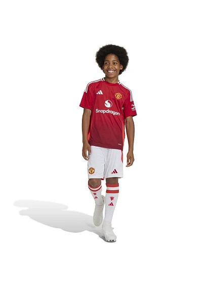 Junior Manchester United Domácí šortky model 21330863 - ADIDAS Junior Manchester United Domácí šortky model 21330863 - ADIDAS
