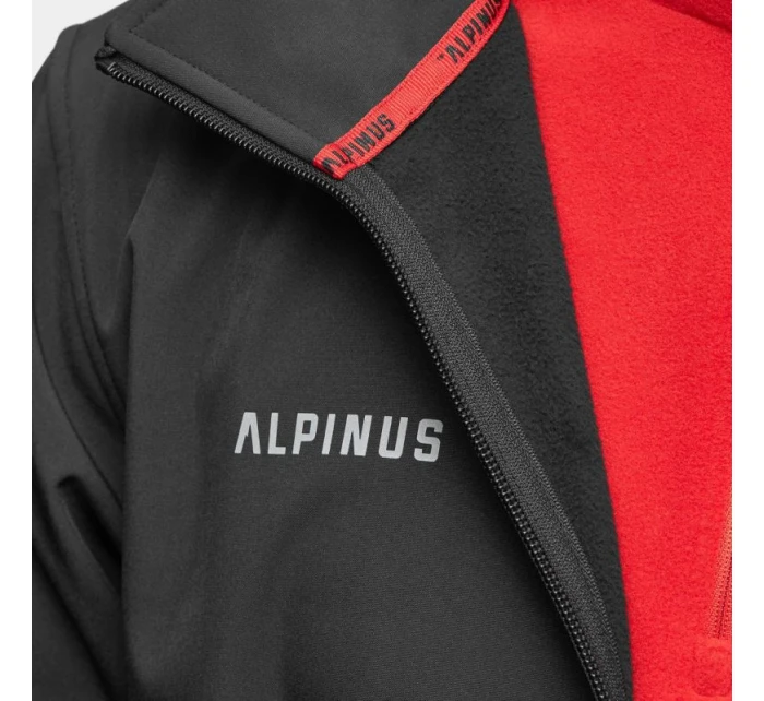 Alpinus Stenshuvud softshellová bunda čierna BR43371 pánske