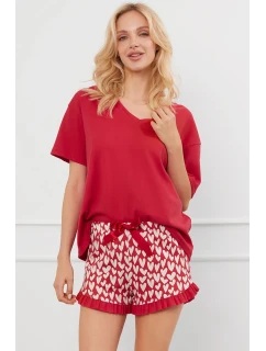 Talianska móda Evora cr.r. cr.sp. farba:c.red/print