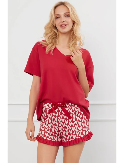 Talianska móda Evora cr.r. cr.sp. farba:c.red/print Talianska móda Evora cr.r. cr.sp. farba:c.red/print