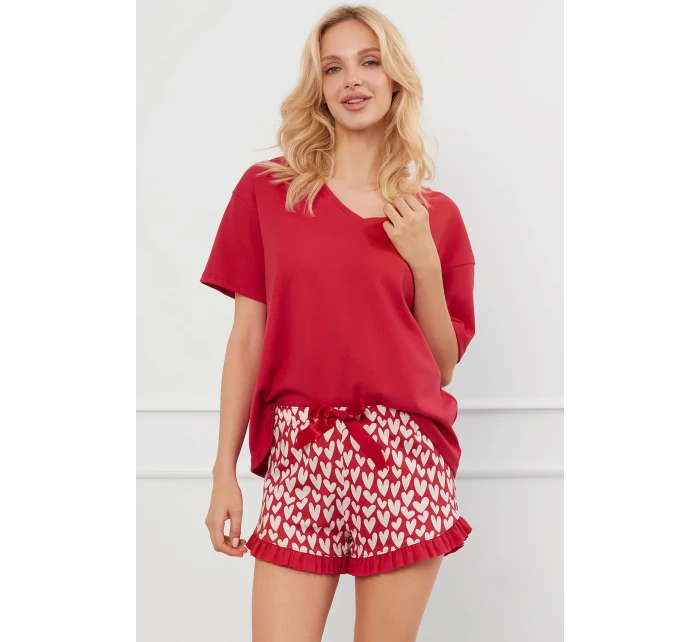 Talianska móda Evora cr.r. cr.sp. farba:c.red/print Talianska móda Evora cr.r. cr.sp. farba:c.red/print