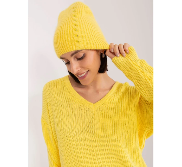 Czapka AT CZ model 19040887 żółty - FPrice