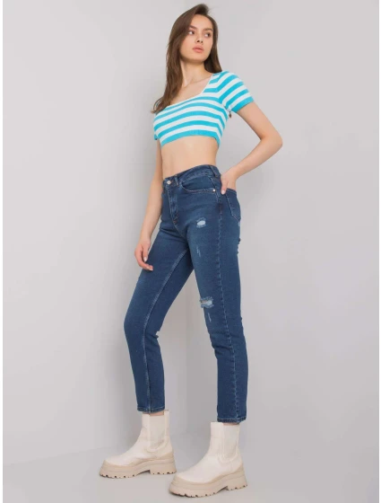 Džínové kalhoty MR SP model 16265089 tmavě modrá - FPrice