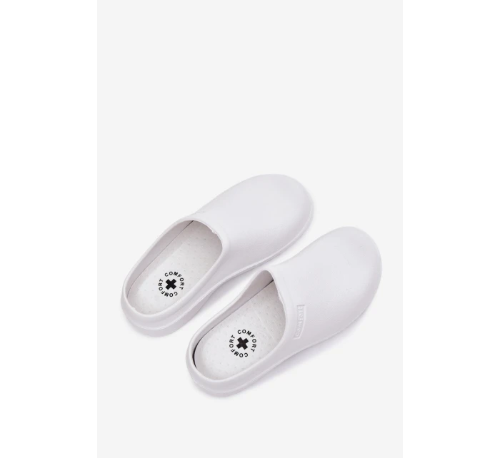 Dámske penové papuče - biele Parissa Dámske penové papuče - biele Parissa