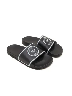 Pánské nazouváky černobílé model 19009221 - Emporio Armani