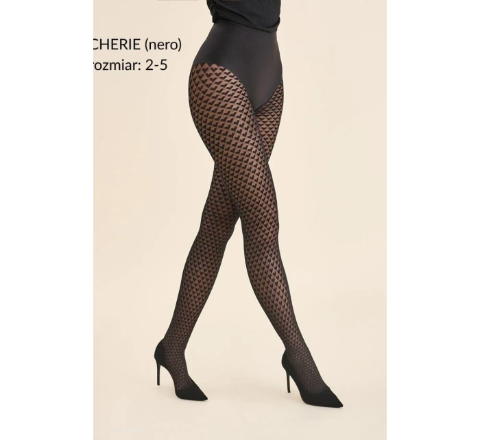 Silné pančuchy - vzor CHERIE