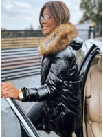 Dámsky zimný kabát ROYAL black FashionStreet TY2948