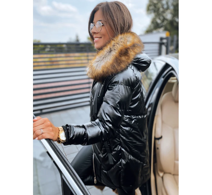 Dámsky zimný kabát ROYAL black FashionStreet TY2948