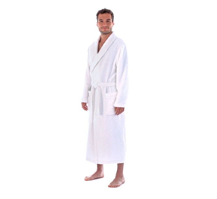 Unisex župan Athena 2116 white - Vestis