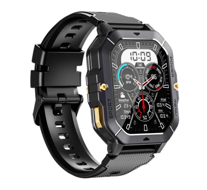 Pánské chytré hodinky BLACK model 21806349 - RUBICON Pánské chytré hodinky BLACK model 21806349 - RUBICON