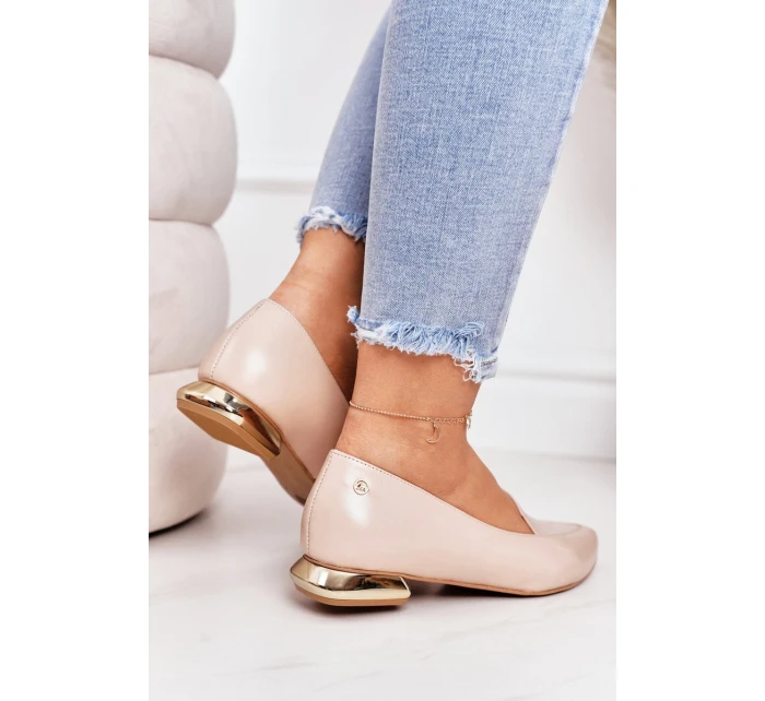 Mokasíny Na   Béžová model 21546493 - Laura Messi