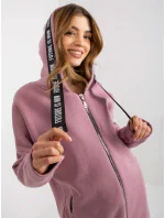 Mikina RV BL 6683.00P tmavo ružová