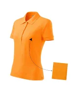 Bavlnené polo tričko tangerine orange Bavlnené polo tričko tangerine orange