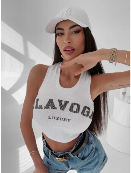 Dámsky top 278026 biely - Ola Voga