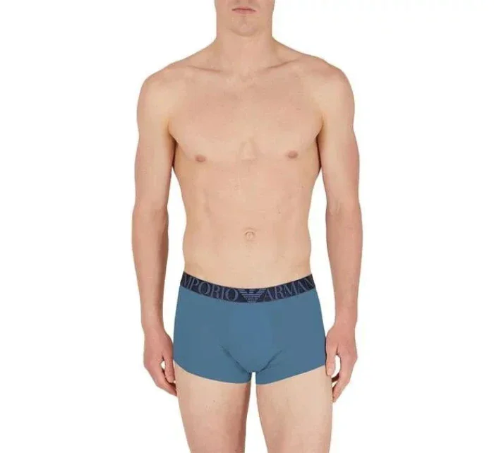 Pánske boxerky 3Pack 111357 4R726 modrá/červená/tmavá. modrá - Emporio Armani Pánske boxerky 3Pack 111357 4R726 modrá/červená/tmavá. modrá - Emporio Armani