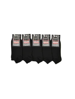 Hladké pánske ponožky - komplet 5 párov