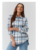 Košeľa s dlhým rukávom model 224089 Makadamia