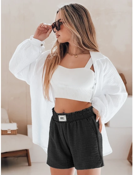 Dámske šortky OWN STYLE black Dstreet SY0451