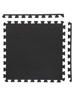 Podložka na puzzle so športovým vybavením svetlosivá 9 dielikov HMS MP12