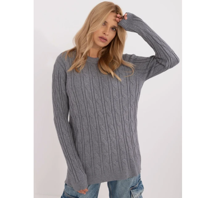 Jumper AT SW 2343.88 tmavosivý Jumper AT SW 2343.88 tmavosivý