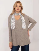 Bluzka DHJ BZ model 20609036 ciemny bezowy - FPrice