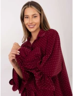 Košeľa IT KS 8381 1.64 bordová Košeľa IT KS 8381 1.64 bordová