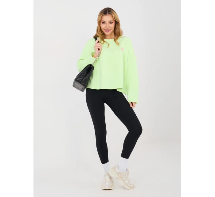 Mikina MJ BL Q2101.84 svetlozelená