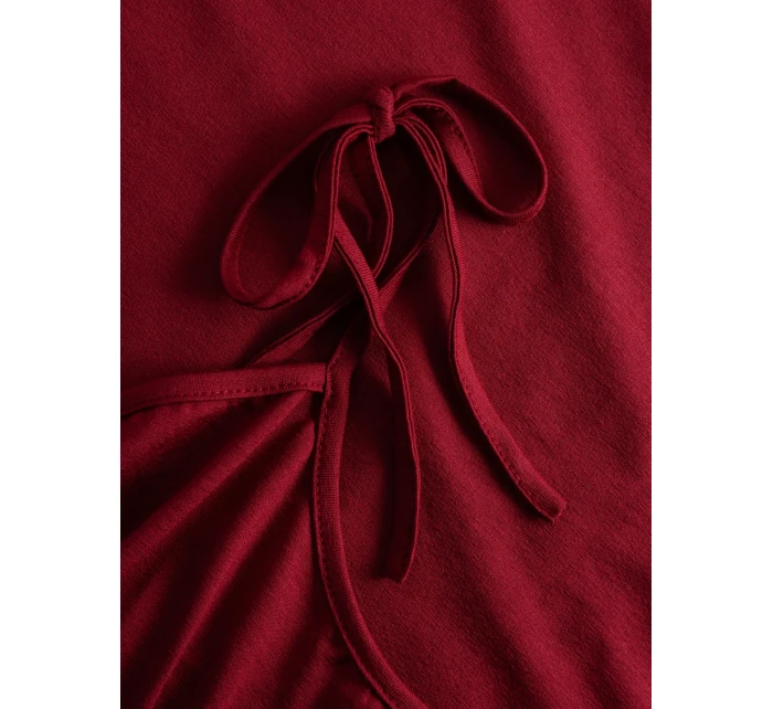 Tričko model 18345387 Wine - Momenti Per Me Tričko model 18345387 Wine - Momenti Per Me