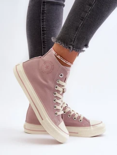 Dámske vysoké tenisky Big Star pink