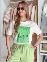 Dámské tričko bílé Dstreet model 21976526 - FashionStreet Dámské tričko bílé Dstreet model 21976526 - FashionStreet