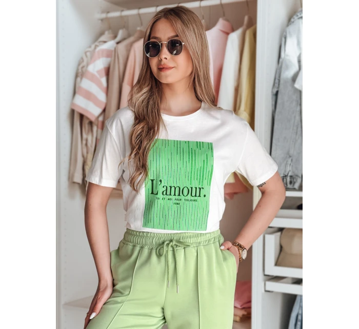 Dámské tričko bílé Dstreet model 21976526 - FashionStreet Dámské tričko bílé Dstreet model 21976526 - FashionStreet