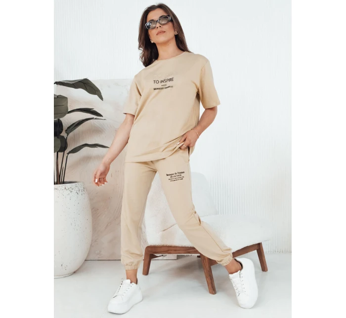 Dámský set beige Dstreet model 21976989 - FashionStreet