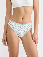 SLOGGI GO CRUSH - 3× tangá s vysokým výstrihom z organickej bavlny Sloggi