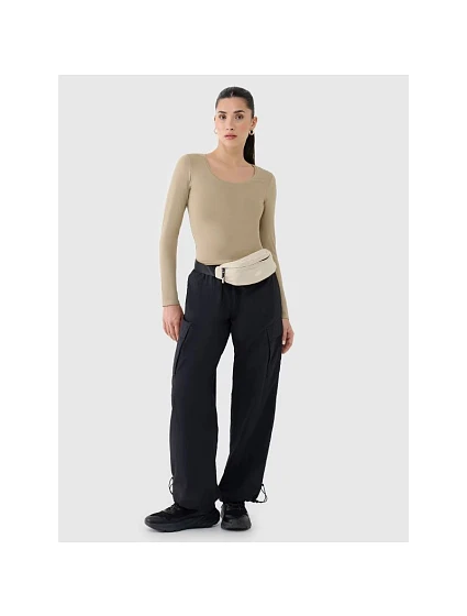 Dámské hladké tričko s dlouhým rukávem model 21436420 - 4F Dámské hladké tričko s dlouhým rukávem model 21436420 - 4F