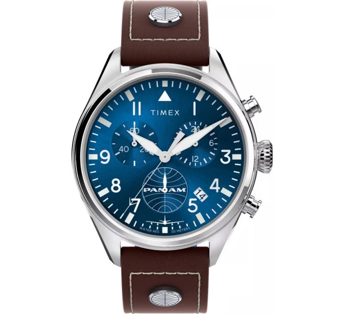 Pánske hodinky TIMEX X PAN AM® Waterbury TWG030000 + BOX Pánske hodinky TIMEX X PAN AM® Waterbury TWG030000 + BOX