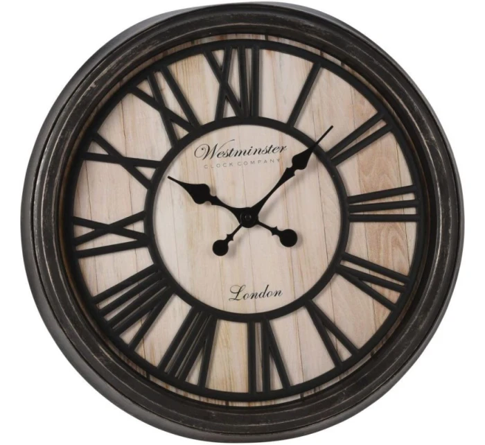 NÁSTENNÉ HODINY S RÍMSKYMI ČÍSLICAMI 50CM