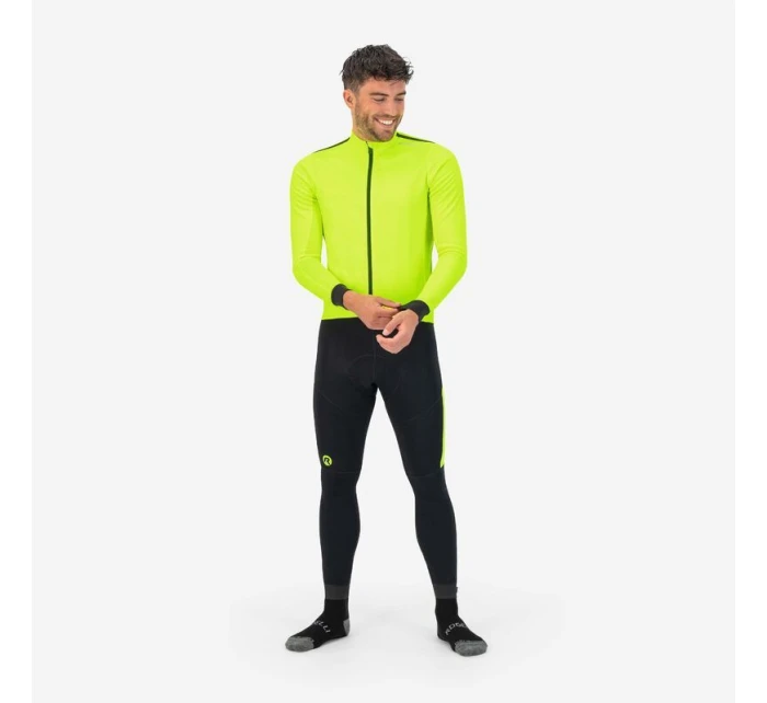 Rogelli dres s dlhým rukávom CORE fluor M Rogelli dres s dlhým rukávom CORE fluor M