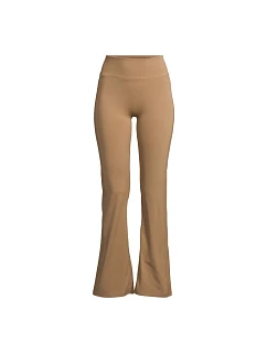 Dámske nohavice CASALL Soft Touch Flared Pants, zelené