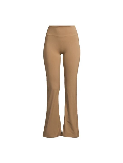 Dámske nohavice CASALL Soft Touch Flared Pants, zelené