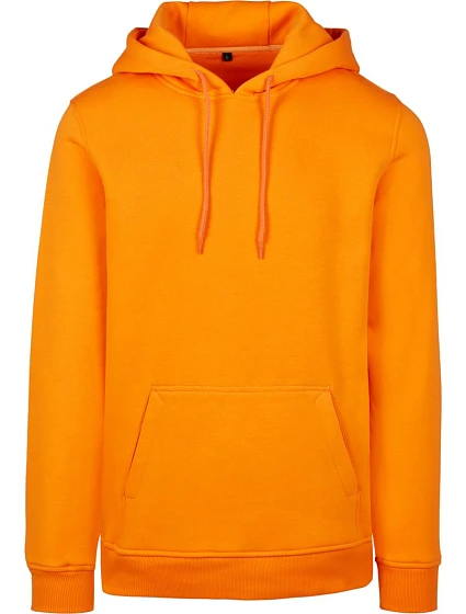 Build your Brand BY 011 Mikina s kapucňou z hrubej bavlny 56.0011 paradise orange Build your Brand BY 011 Mikina s kapucňou z hrubej bavlny 56.0011 paradise orange