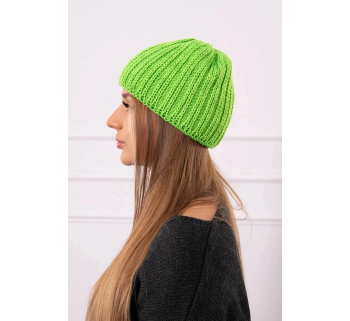 Dámská čepice Rebeka model 21798567 green neon - K-Fashion Dámská čepice Rebeka model 21798567 green neon - K-Fashion