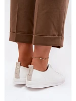 Kožené dámské tenisky Vinceza 79536 Bílé