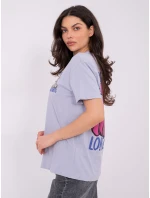 Tričko D12022AH02645Y svetlo fialové Tričko D12022AH02645Y svetlo fialové