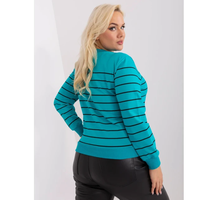 Bluzka RV BZ model 19154311 turkusowy - FPrice Bluzka RV BZ model 19154311 turkusowy - FPrice