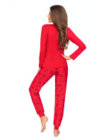 Pyžamo model 17593342 červené - Donna