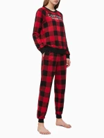 Dámske tepláky QS6302E-5VJ čiernočervená - Calvin Klein