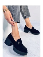 Dámske mokasíny NS382P čierne - Inello